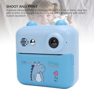 Instant Print Camera for Kids, 50MP 1080P