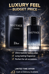 Christian Dior Sauvage Eau De Parfum – Long Lasting Premium Fragrance for Men 70 % OFF